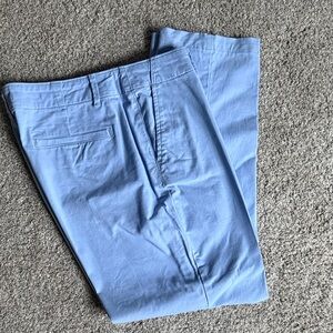 LOFT Light Blue Straight-Leg Women’s Chino Pants